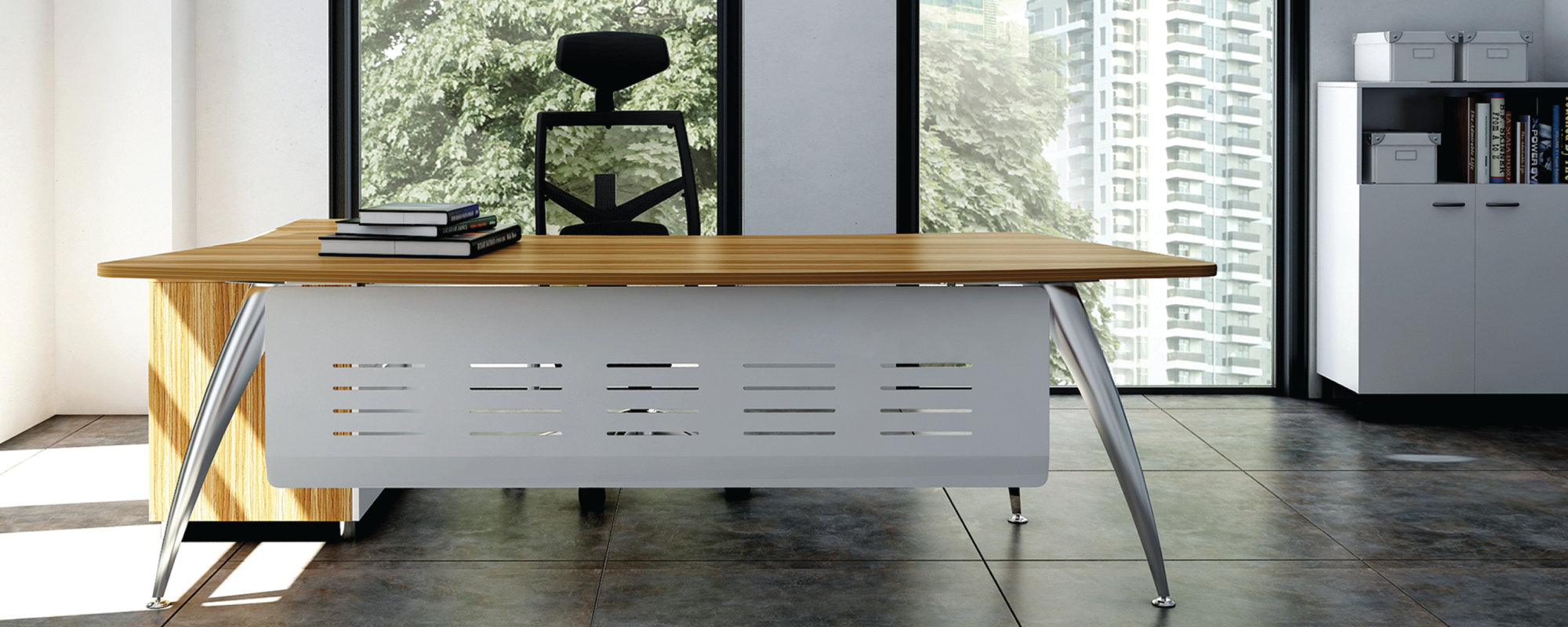 CURVE Manager Desk-2
