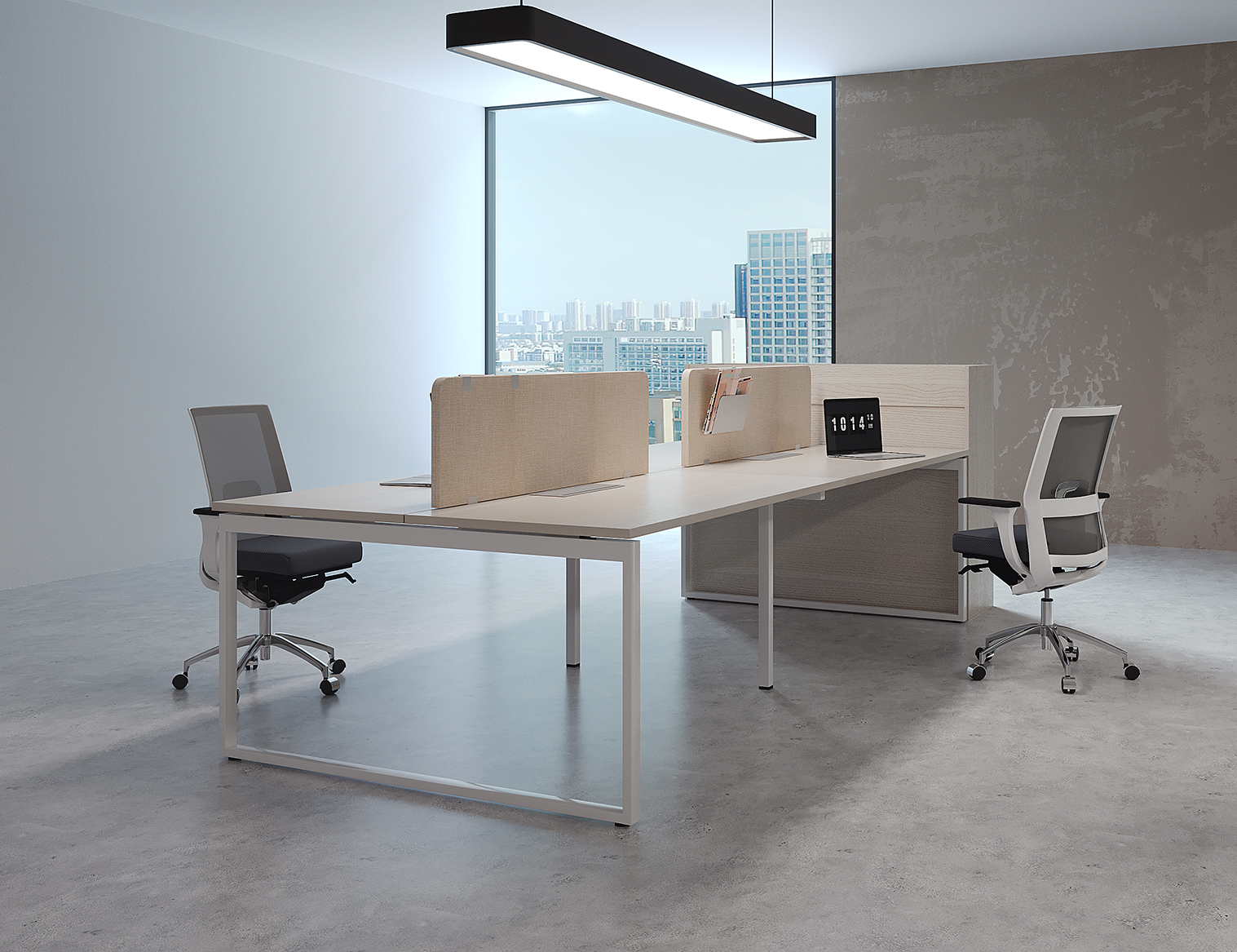 PLATFORM 4 Bench Desk-3
